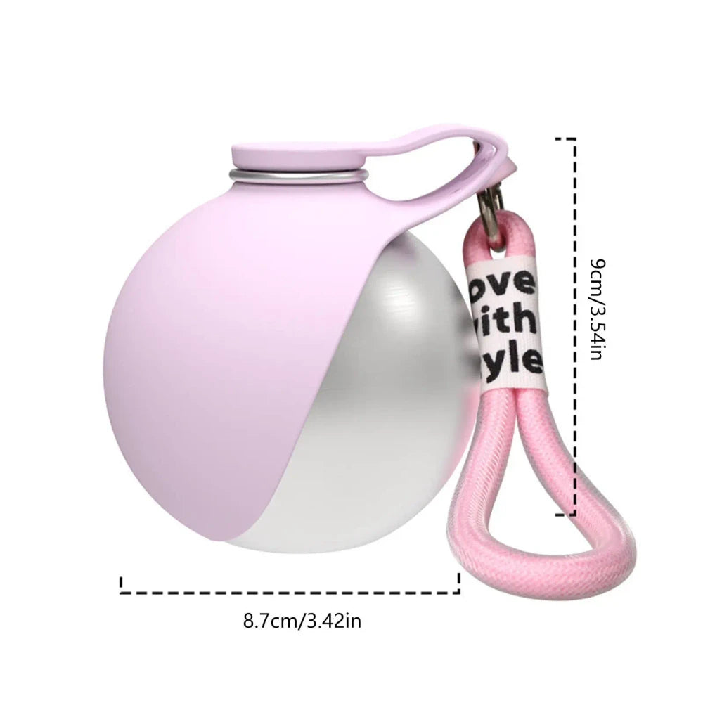 Stainless Steel Travel Pet Bowl