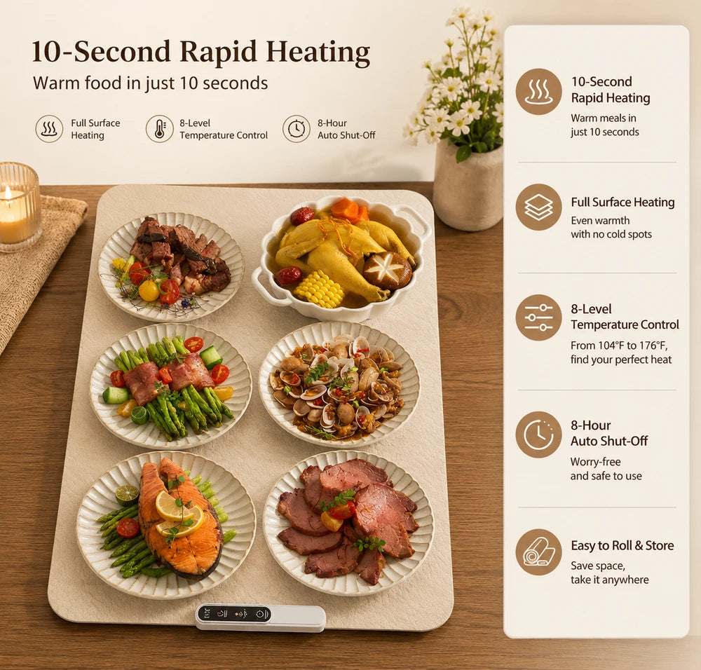 Foldable Silicone Food Warmer